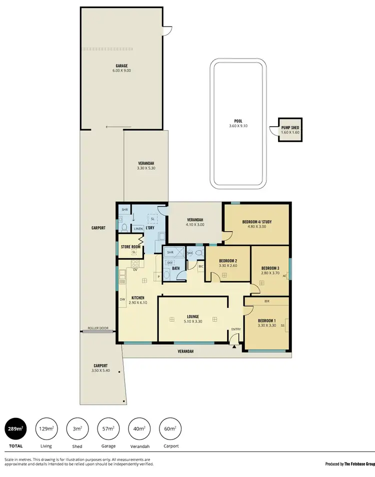 Floorplan of Homely house listing, 16 Devon Avenue, Newton SA 5074