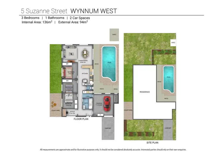 Floorplan of Homely house listing, 5 Suzanne Street, Wynnum West QLD 4178