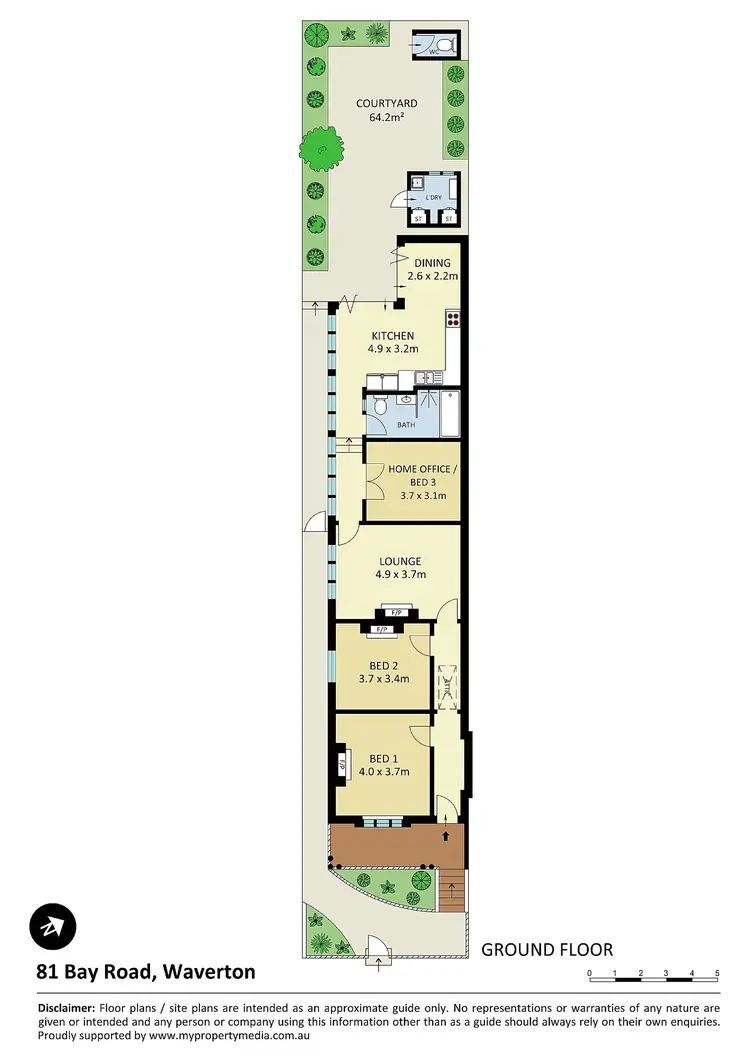 Floorplan of Homely house listing, 81 Bay Road, Waverton NSW 2060