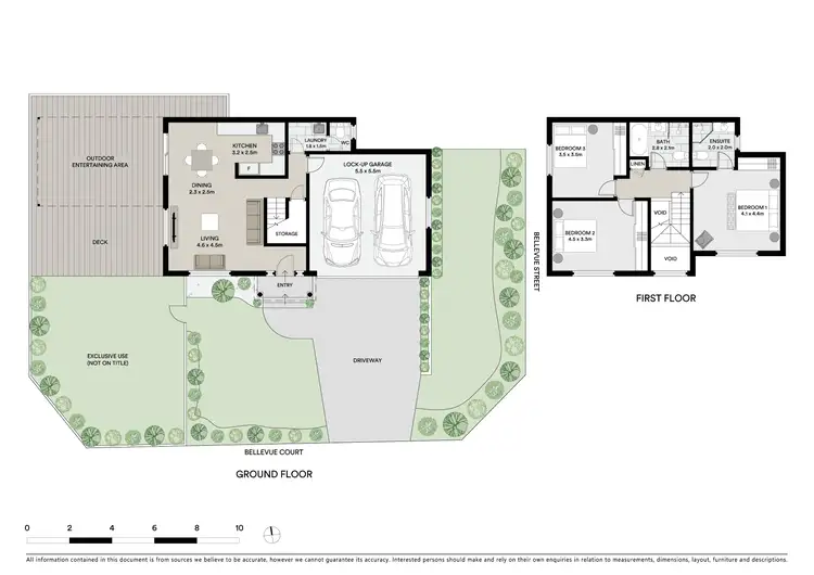 Floorplan of Homely townhouse listing, 1/3 Bellevue Court, Arncliffe NSW 2205