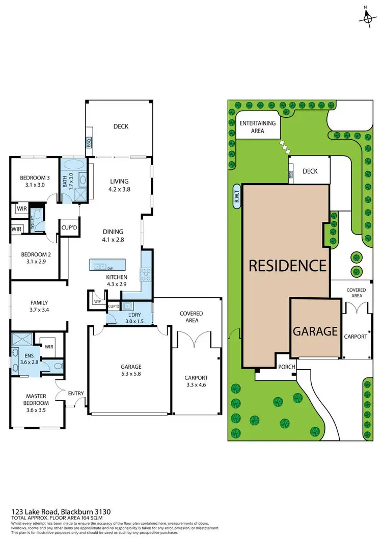 Floorplan of Homely house listing, 123 Lake Road, Blackburn VIC 3130