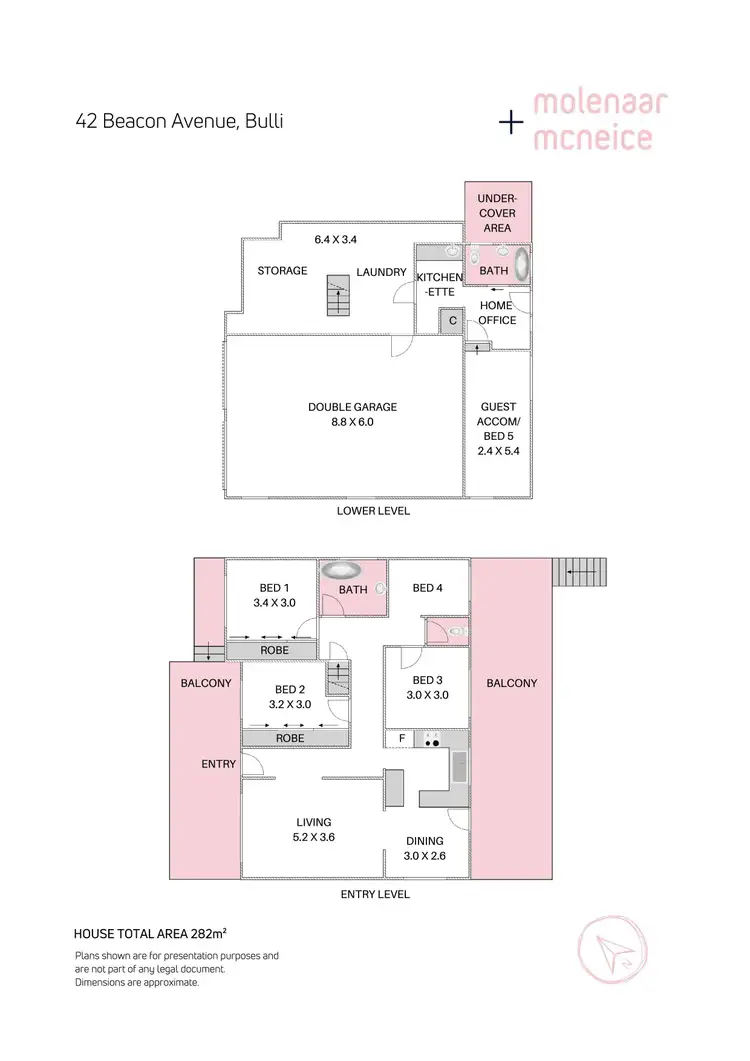 Floorplan of Homely house listing, 42 Beacon Avenue, Bulli NSW 2516