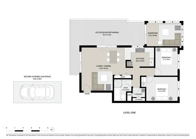 Floorplan of Homely apartment listing, 4/76 Faunce Street, West Gosford NSW 2250