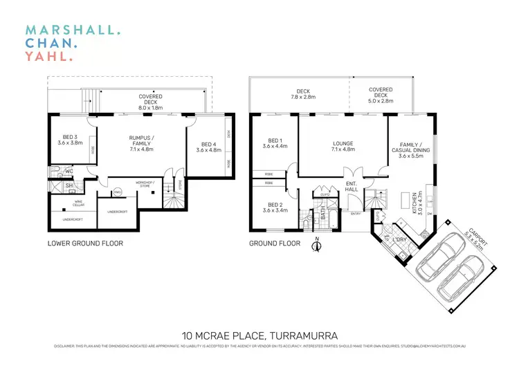Floorplan of Homely house listing, 10 McRae Place, Turramurra NSW 2074