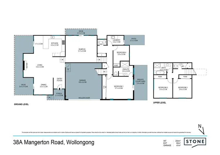 Floorplan of Homely house listing, 38A Mangerton Road, Wollongong NSW 2500