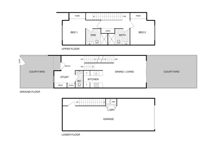Floorplan of Homely house listing, 30a Narrambla Terrace, Lawson ACT 2617