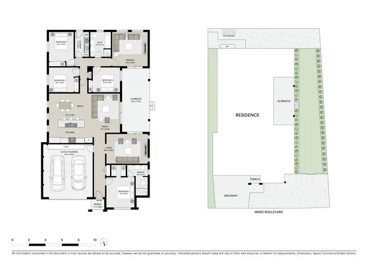 Floorplan of Homely house listing, 176 Mabo Boulevard, Bonner ACT 2914