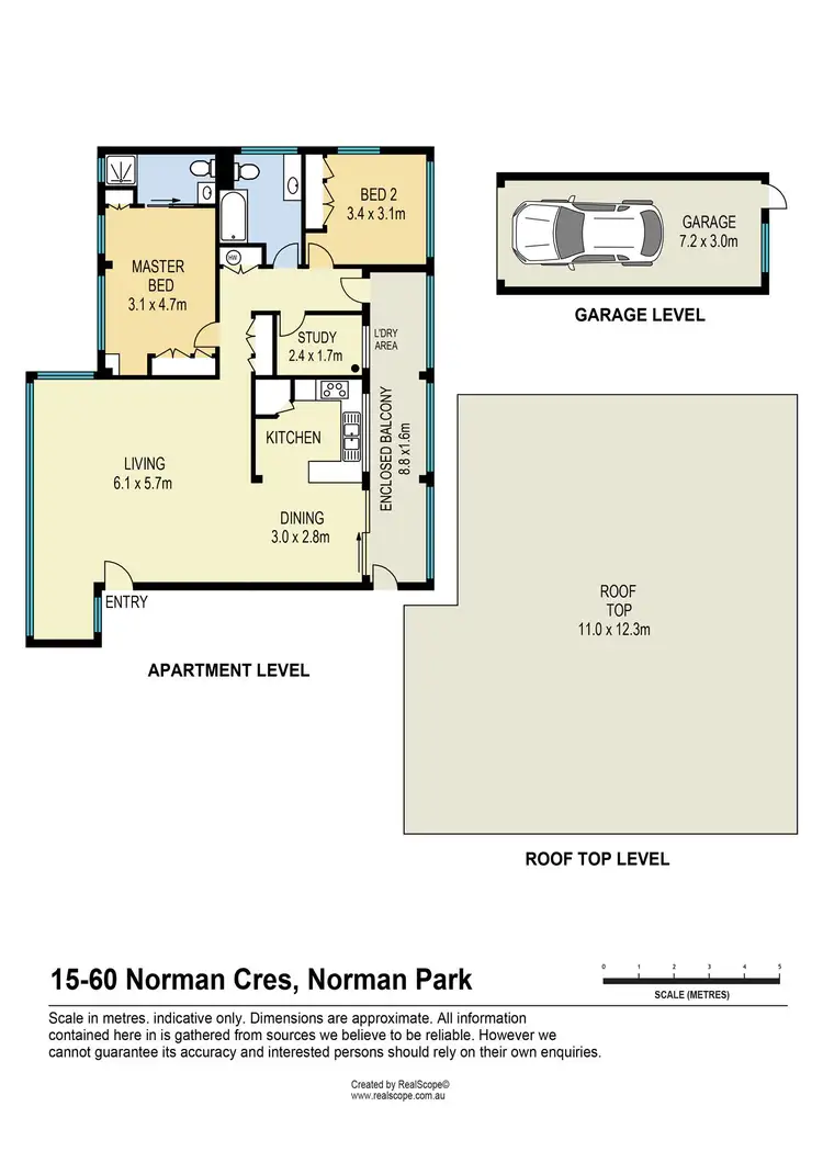 Floorplan of Homely unit listing, 15/60 Norman Crescent, Norman Park QLD 4170