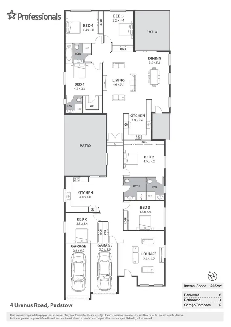 Floorplan of Homely house listing, 4 Uranus Road, Padstow NSW 2211