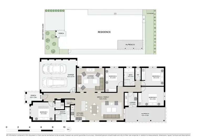 Floorplan of Homely house listing, 27 Keith Waller Rise, Casey ACT 2913