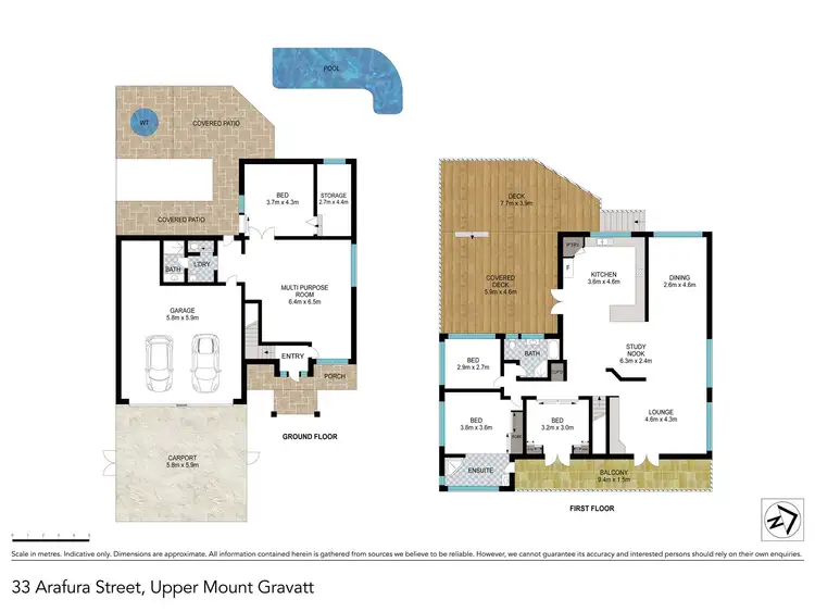 Floorplan of Homely house listing, 33 Arafura Street, Upper Mount Gravatt QLD 4122