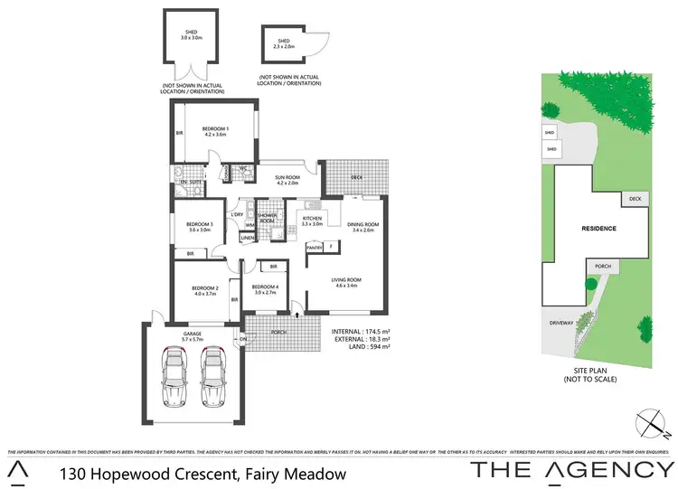 Floorplan of Homely house listing, 130 Hopewood Crescent, Fairy Meadow NSW 2519