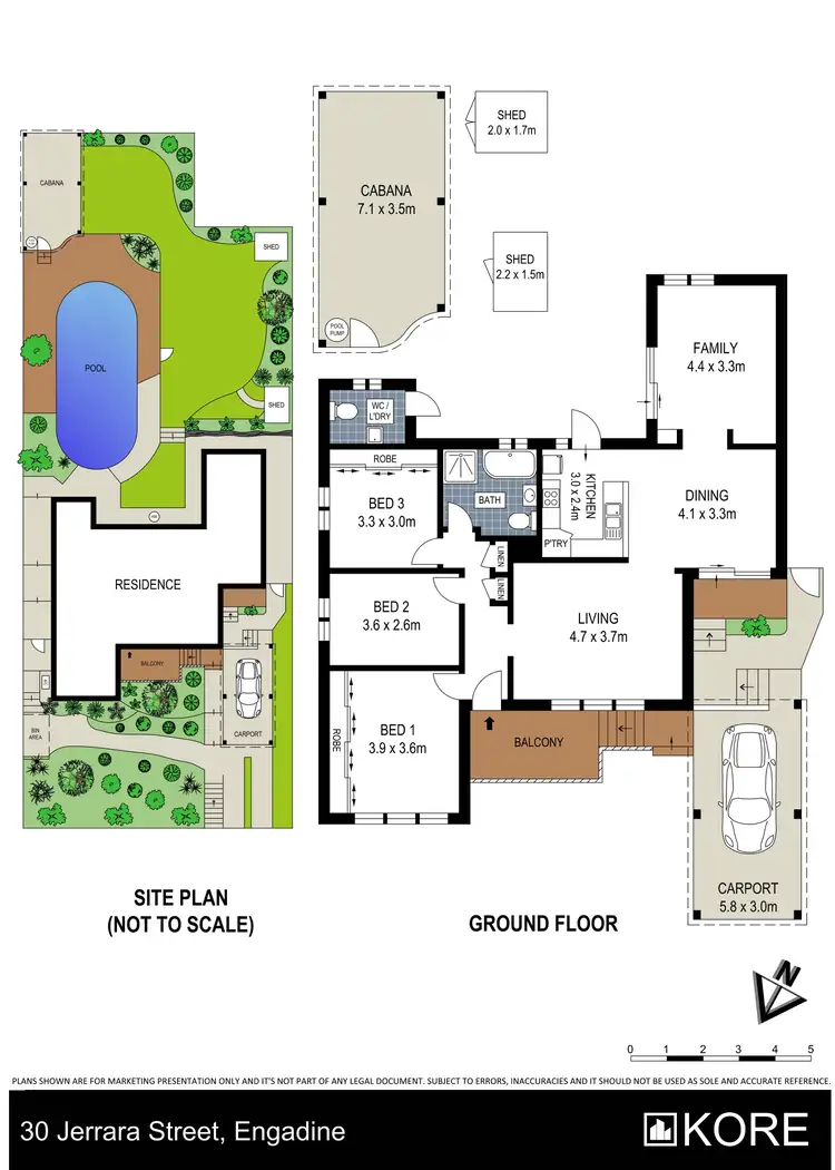Floorplan of Homely house listing, 30 Jerrara Street, Engadine NSW 2233