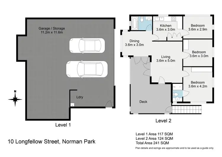 Floorplan of Homely house listing, 10 Longfellow Street, Norman Park QLD 4170