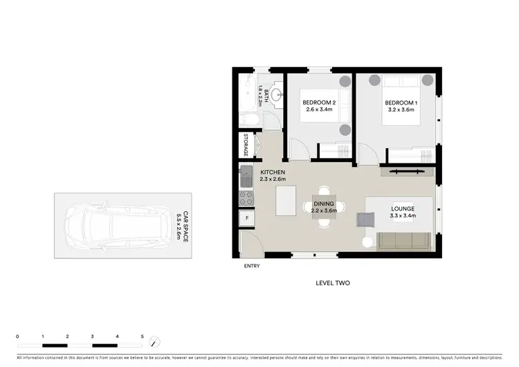 Floorplan of Homely apartment listing, 33/117 Denison Road, Dulwich Hill NSW 2203