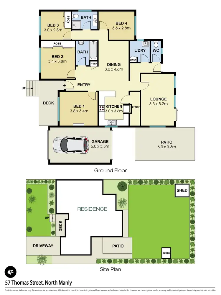 Floorplan of Homely house listing, 57 Thomas Street, North Manly NSW 2100