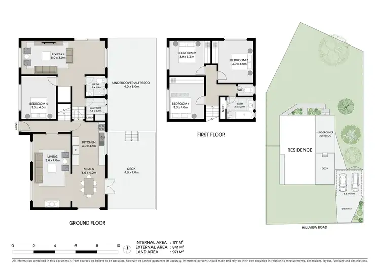Floorplan of Homely house listing, 5 Hillview Road, Brown Hill VIC 3350