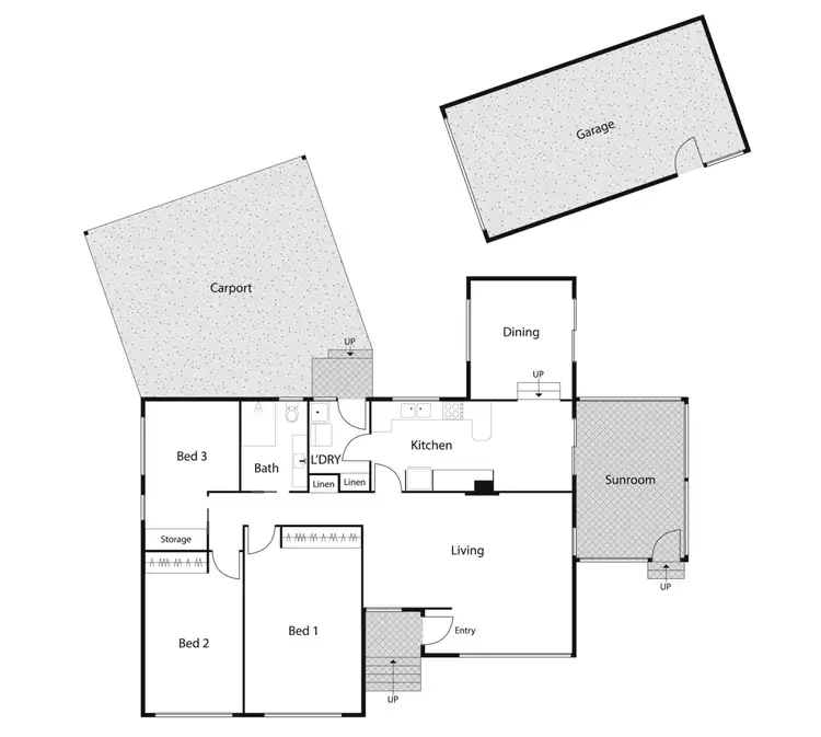 Floorplan of Homely house listing, 9 Heales Place, Curtin ACT 2605