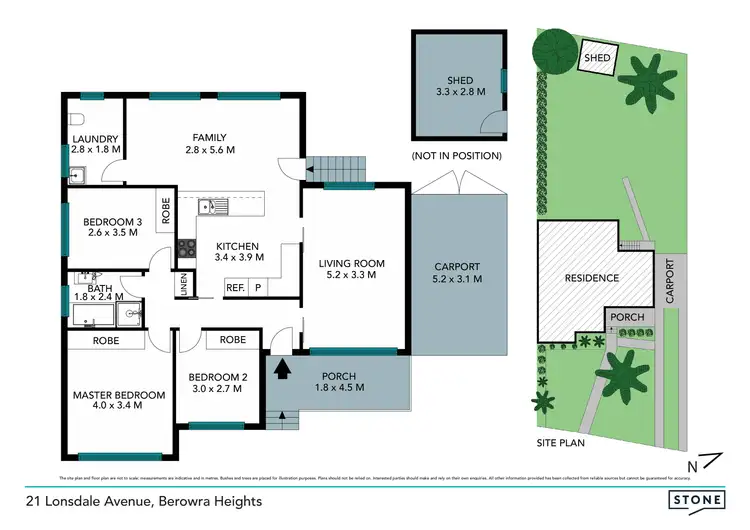 Floorplan of Homely house listing, 21 Lonsdale Avenue, Berowra Heights NSW 2082