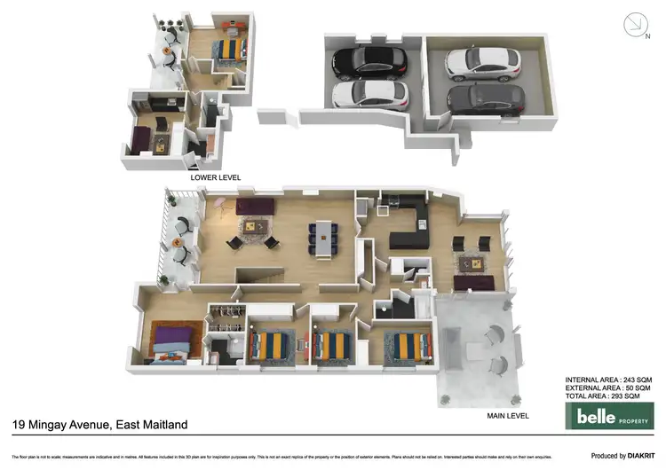 Floorplan of Homely house listing, 19 Mingay Avenue, East Maitland NSW 2323