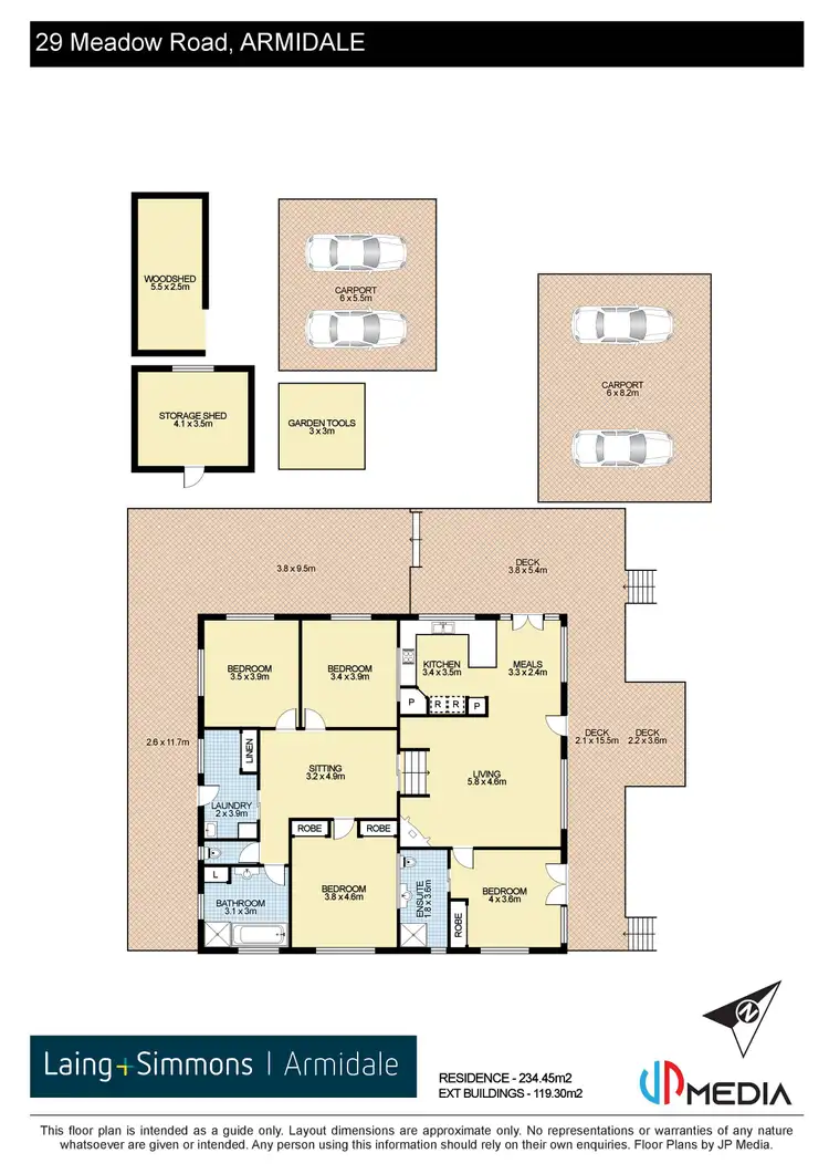 Floorplan of Homely house listing, 29 Meadow Road, Armidale NSW 2350