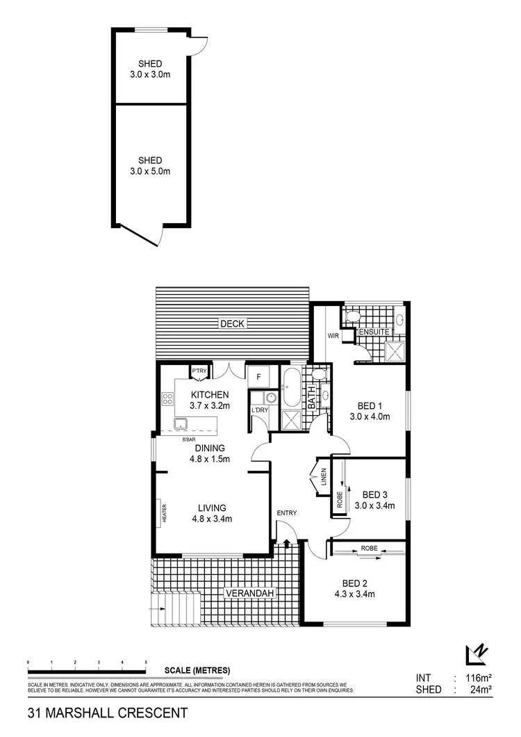 Floorplan of Homely house listing, 31 Marshall Crescent, Kennington VIC 3550