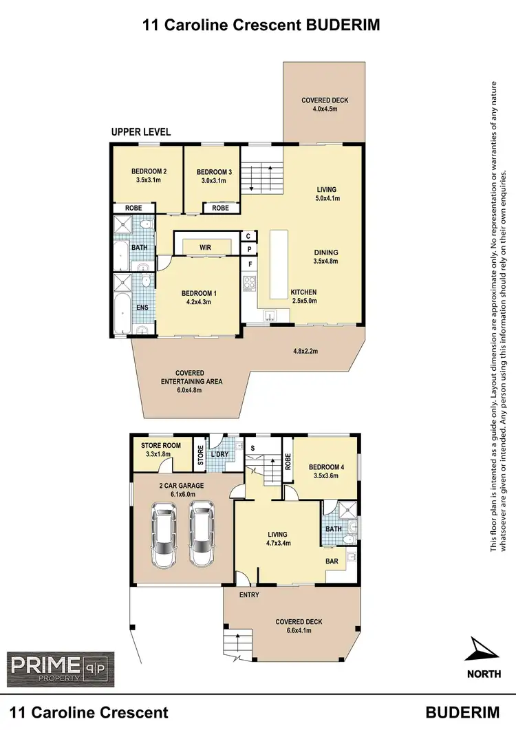 Floorplan of Homely house listing, 11 Caroline Crescent, Buderim QLD 4556