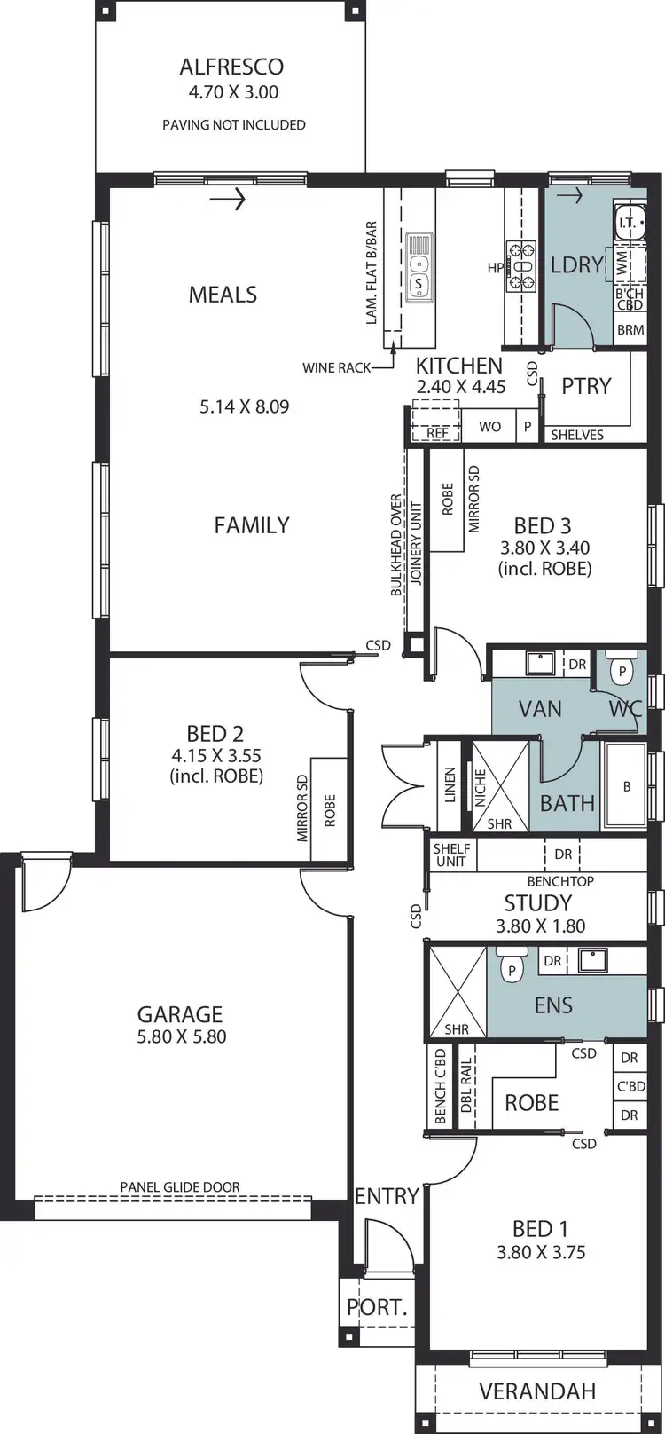 Floorplan of Homely house listing, 48 Cheriton Avenue, Mount Barker SA 5251