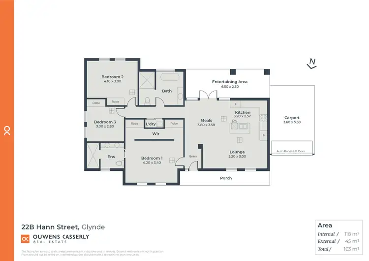 Floorplan of Homely house listing, 22b Hann Street, Glynde SA 5070