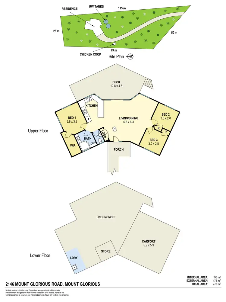 Floorplan of Homely house listing, 2146 Mount Glorious Road, Mount Glorious QLD 4520