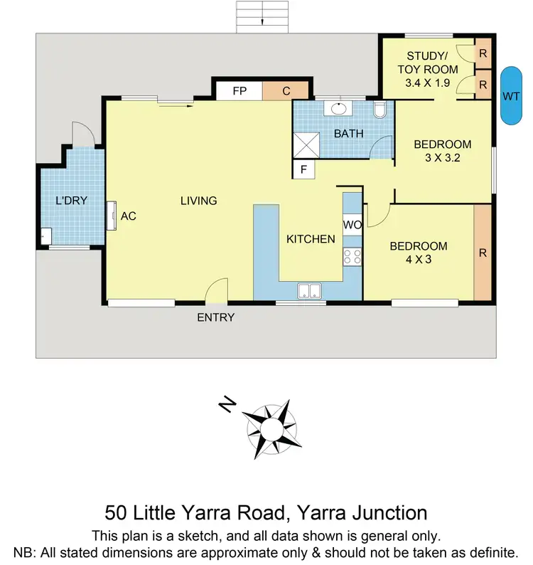Floorplan of Homely house listing, 50 Little Yarra Road, Yarra Junction VIC 3797