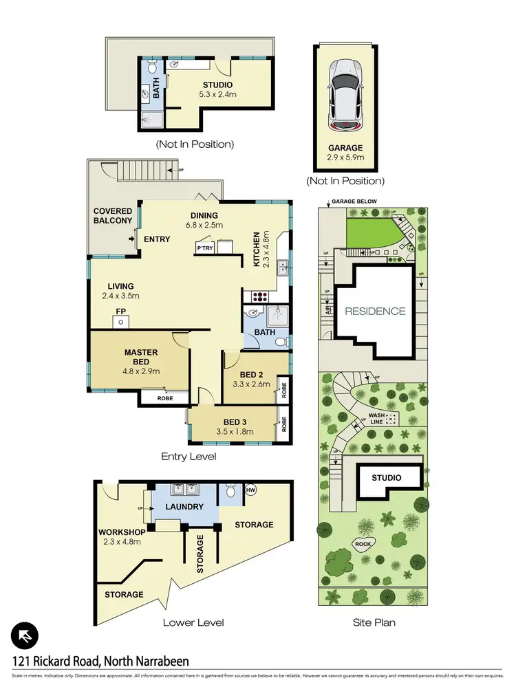 Floorplan of Homely house listing, 121 Rickard Road, North Narrabeen NSW 2101