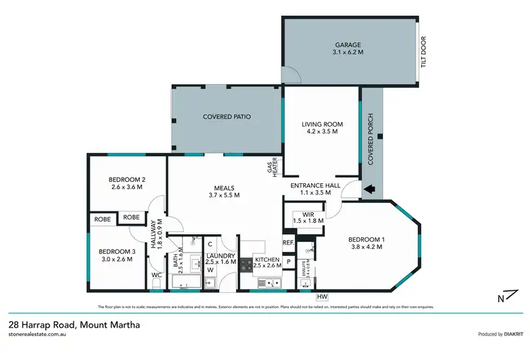 Floorplan of Homely house listing, 28 Harrap Road, Mount Martha VIC 3934