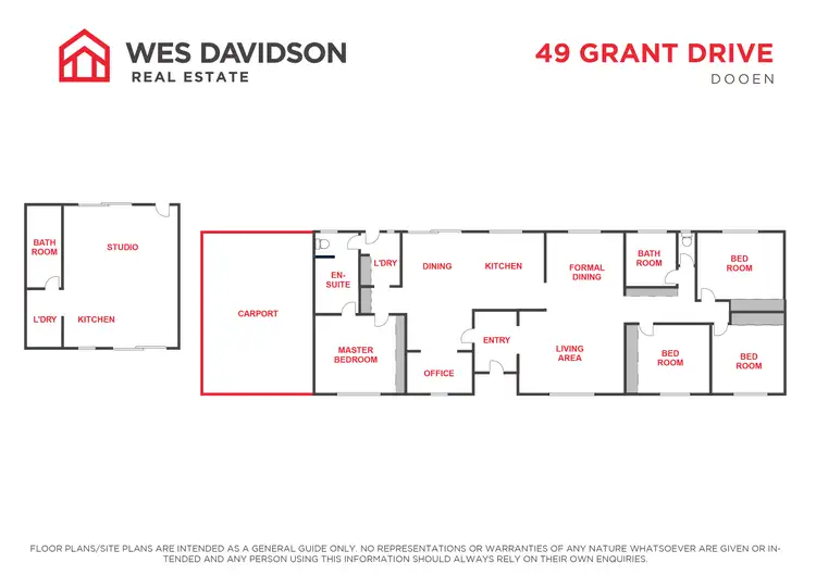 Floorplan of Homely house listing, 49 Grant Drive, Dooen VIC 3401