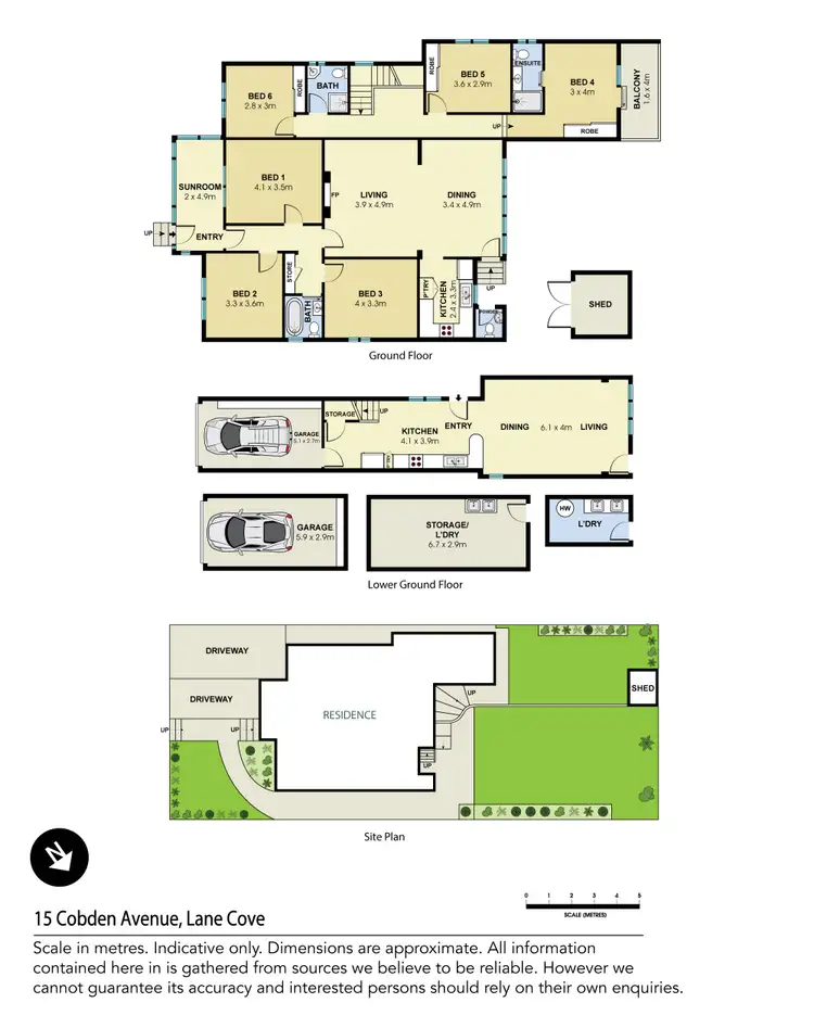 Floorplan of Homely house listing, 15 Cobden Avenue, Lane Cove NSW 2066
