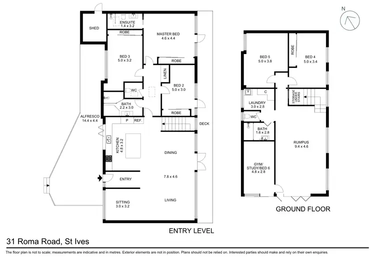 Floorplan of Homely house listing, 31 Roma Road, St Ives NSW 2075