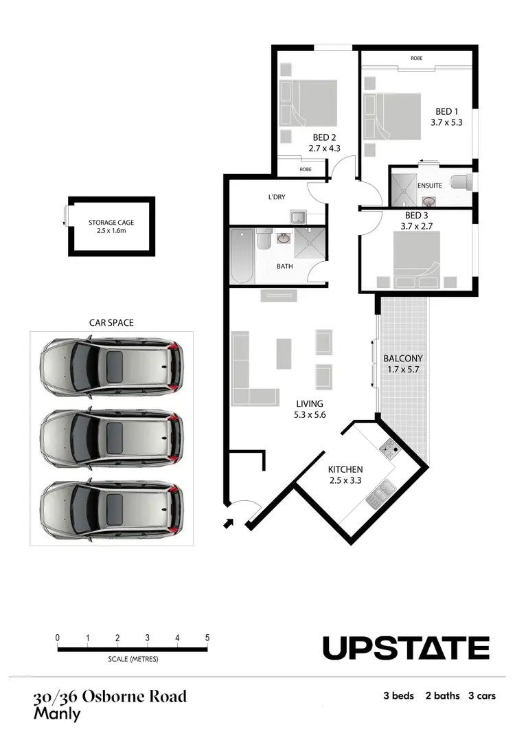 Floorplan of Homely unit listing, 30/36 Osborne Road, Manly NSW 2095