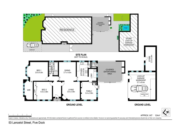Floorplan of Homely house listing, 53 Lancelot Street, Five Dock NSW 2046