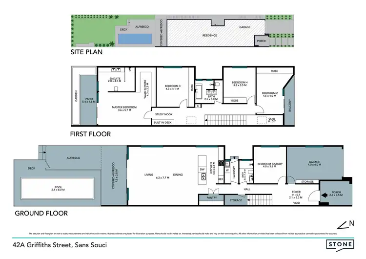 Floorplan of Homely house listing, 42a Griffiths Street, Sans Souci NSW 2219