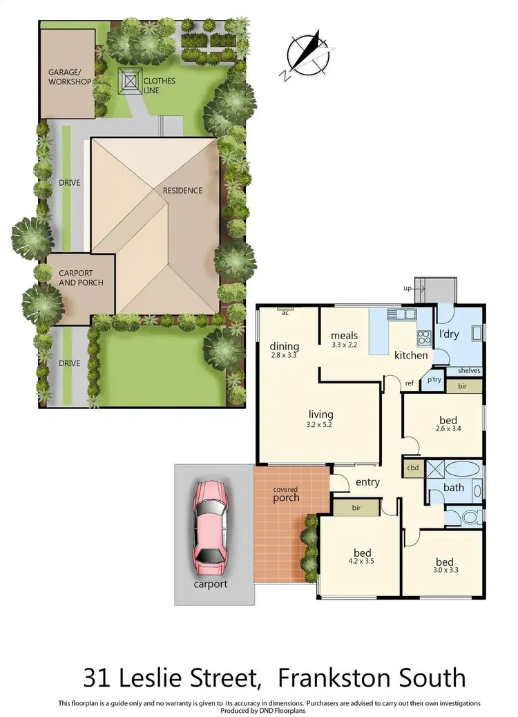 Floorplan of Homely house listing, 31 Leslie Street, Frankston South VIC 3199