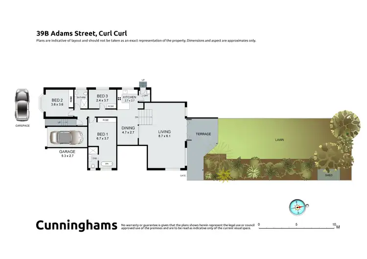 Floorplan of Homely house listing, 39B Adams Street, Curl Curl NSW 2096