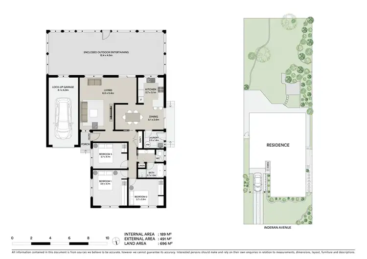 Floorplan of Homely house listing, 20 Inderan Avenue, Lake Haven NSW 2263