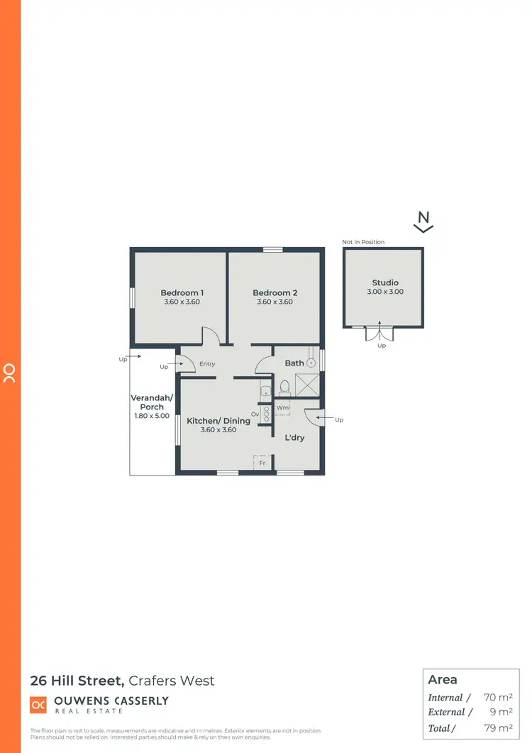 Floorplan of Homely house listing, 26 Hill Street, Crafers West SA 5152