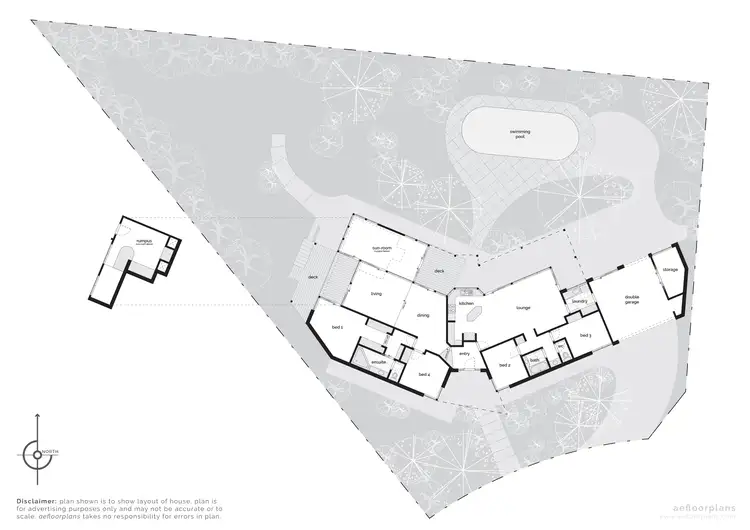 Floorplan of Homely house listing, 22 William Hudson Crescent, Monash ACT 2904