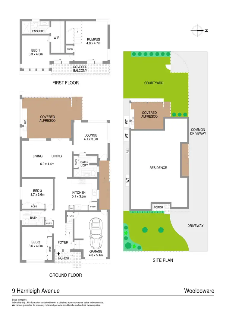 Floorplan of Homely house listing, 9 Harnleigh Avenue, Woolooware NSW 2230