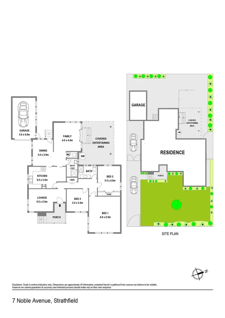 Floorplan of Homely house listing, 7 Noble Avenue, Strathfield NSW 2135