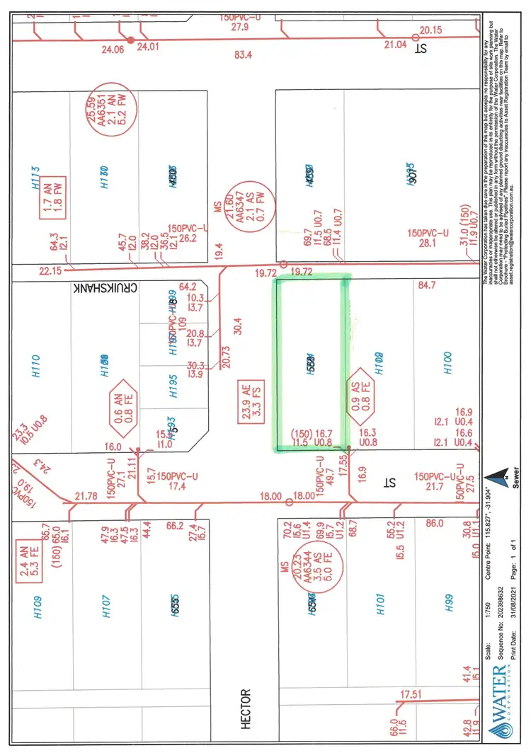 Floorplan of Homely land listing, 104 Edward Street, Osborne Park WA 6017