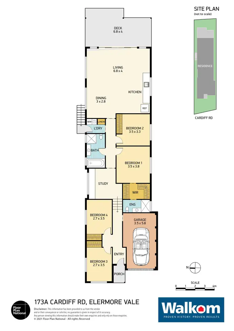 Floorplan of Homely house listing, 173A Cardiff Road, Elermore Vale NSW 2287