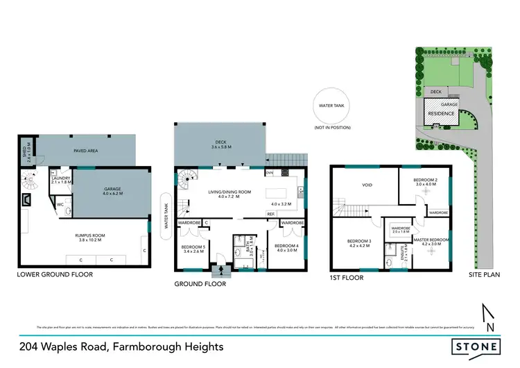 Floorplan of Homely house listing, 204 Waples Road, Farmborough Heights NSW 2526