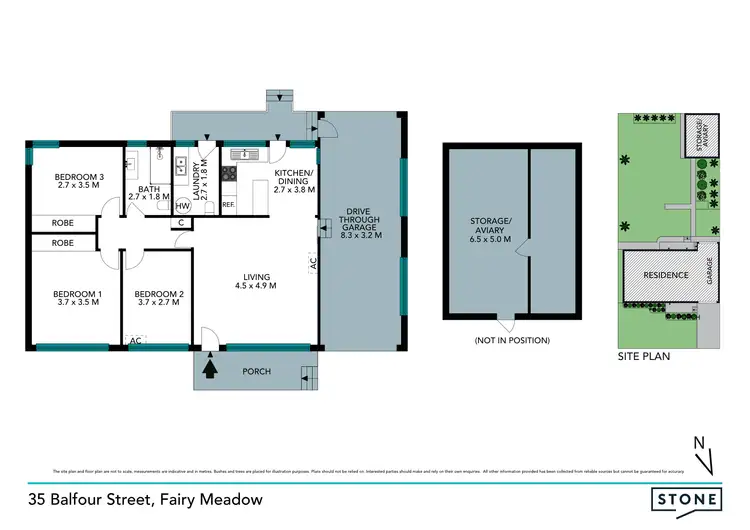 Floorplan of Homely house listing, 35 Balfour Street, Fairy Meadow NSW 2519
